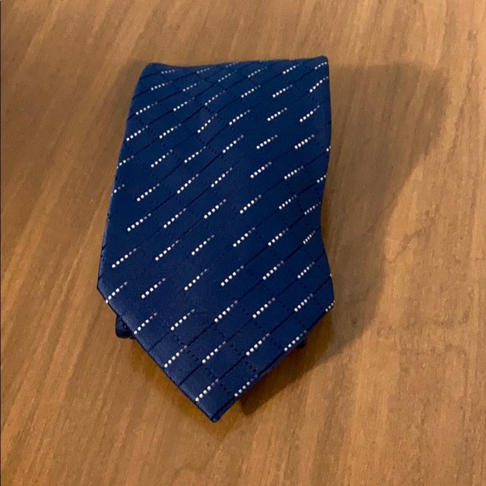 J.Ferrar Blue Tie - Picture 3 of 3